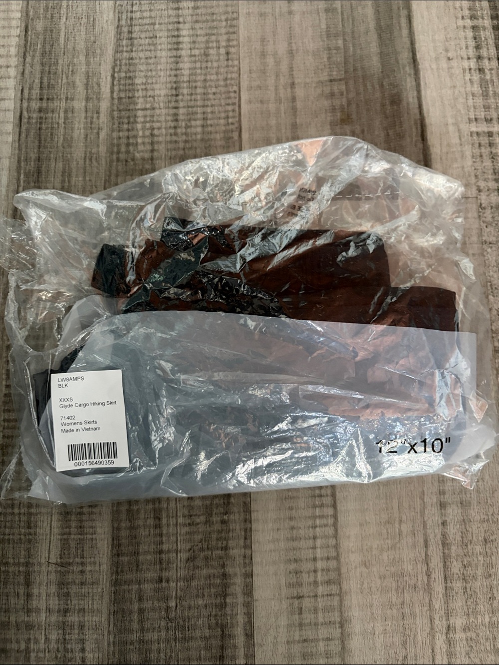 lululemon athletica Black Cargo Mini Skirt